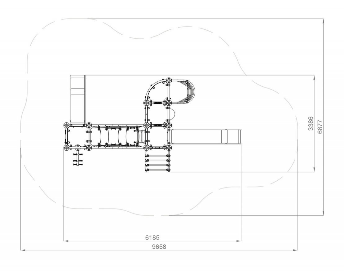 ДЕТСКОЕ ИГРОВОЕ ОБОРУДОВАНИЕ PLAY «ВА-01.11» - вид 3