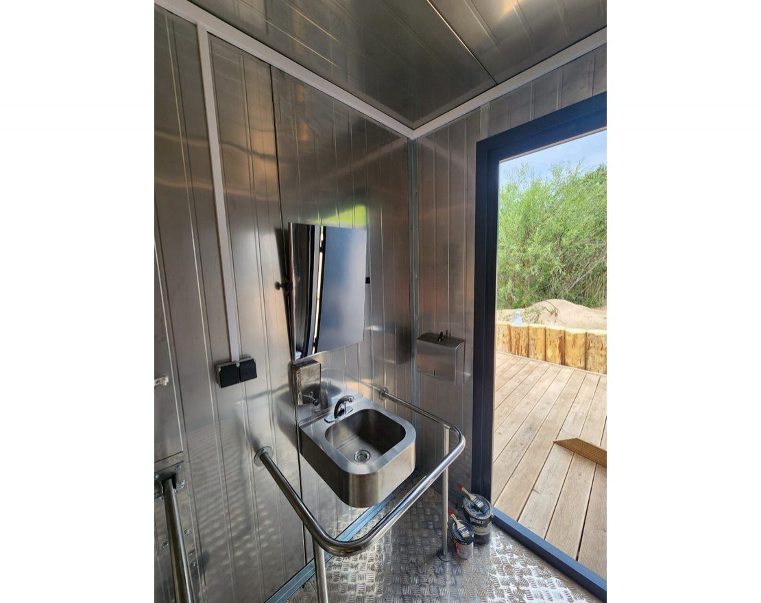 Комбинированный антивандальный сантехнический модуль 341 - вид 5