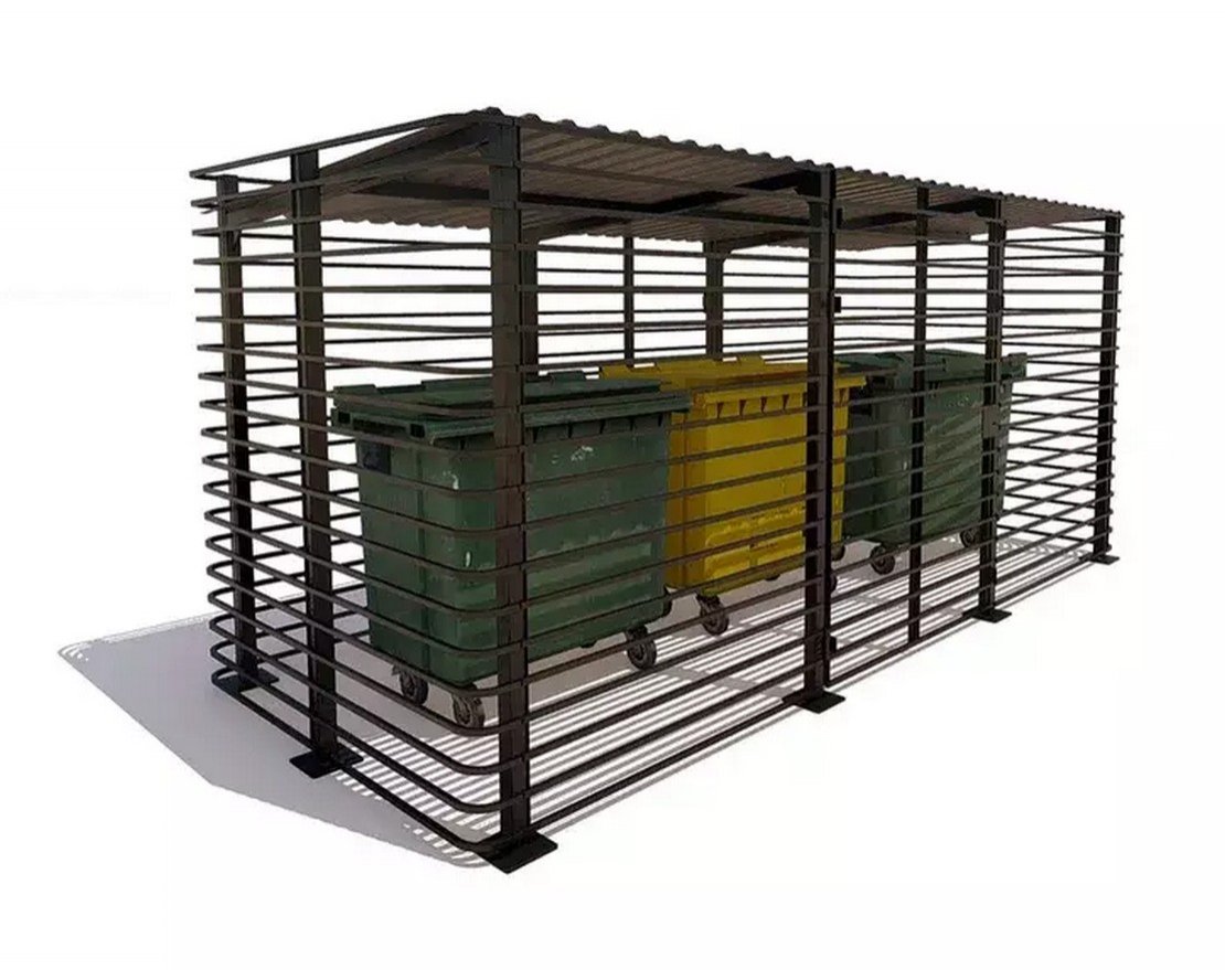 Контейнерная площадка для ТБО-3 57004 - вид 4