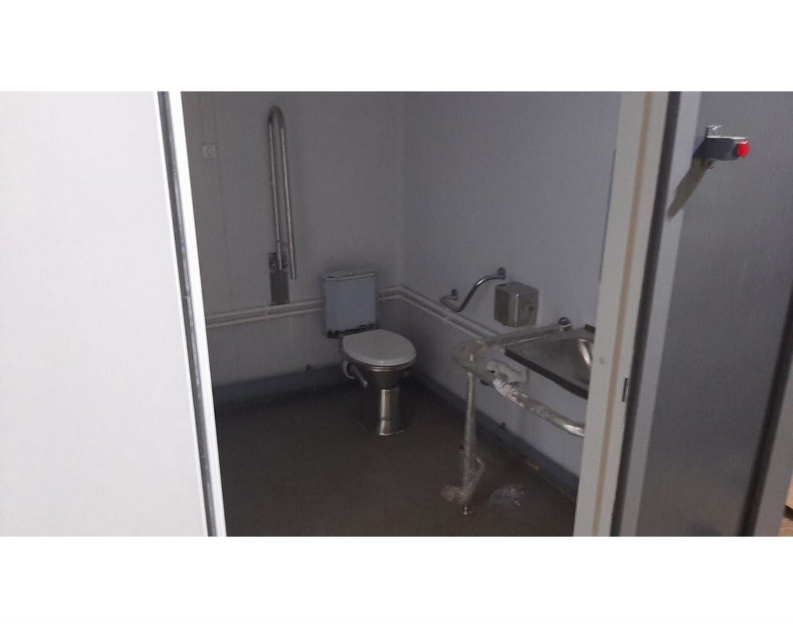 Туалет модульный с блоком для МГН 124 - вид 3